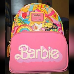 Brand New! Loungefly Barbie FUN IN THE SUN Mini Backpack